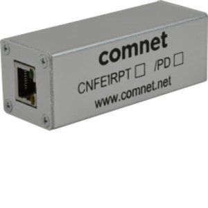ComNet CNFE1RPT/PD Media Converters Ethernet Repeater With PoE, 10 / 100mbps Industrieel Tube Housing