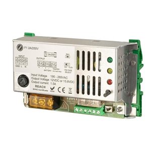 Maasland PS1215D Power Supply DIN Rail, 12VDC, 1.5 A