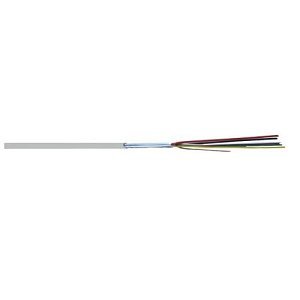 Cable Masters 14955075 Security Alarm Cable, 6C Tinned Copper, LIH(ST)H B2ca WIT 1x4x0.22+2x0.5 mmІ, H200, 100m Reel, White