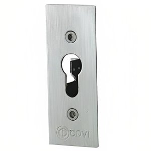 CDVI CACP Small Keyswitch, 4C NO/NC, Stainless Steel