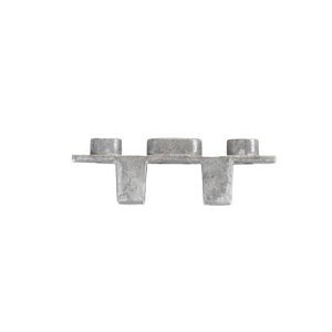 2N 9155909 Intercom Surface Mount Upper Fixture for IP Verso Series, and Solo, Silver