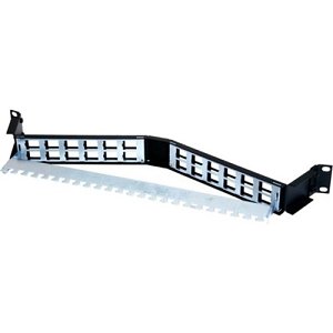 Connextix 009-010-010-35 24-Way Unloaded Angled Keystone Patch Panel