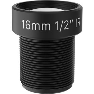 AXIS 01812-001 M12 Optical Fixed Lens for Fixed Modular Cameras, 16mm, 4-Pack
