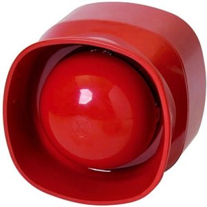 Bosch FNM-420U Uninterruptible Analog Addressable Standalone Sounder, Indoor, Red