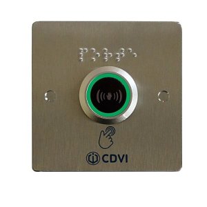 CDVI BPIR68 Infrared Control with 80x80 Stainless Steel Faceplate