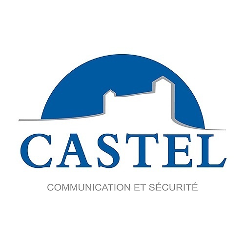 Castel 910.0375 LPK80 EVO 13,56 MHz Vierkante Beveiligde Toetsenbordlezer Schaalbaar