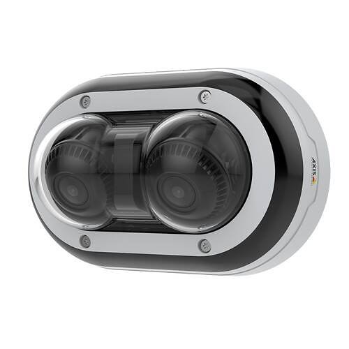 AXIS P4707-PLVE P47 Series 2x5MP Multidirectional Vandal Dome Panoramic Camera, 2.5x Zoom