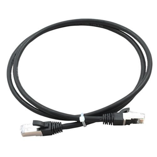 Câble réseau Noir Cat.6A S/FTP LSZH, 10m