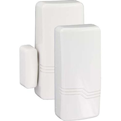 Honeywell Home SHKC8M Wireless Piezo Shock Sensor with Magnetic Door Contact, White