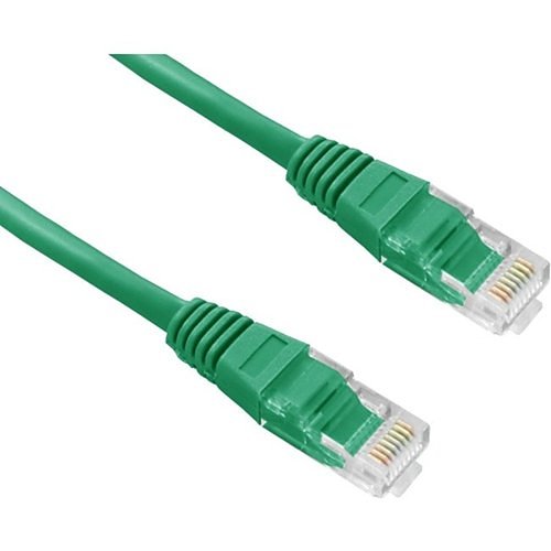 Connectix 003-3B5-010-04C Magic Patch Series CAT6 Patch Cable, RJ45 UPT, LSOH with Latch Protection Boot, 1m, Green