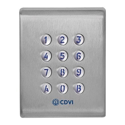 CDVI KCIN4.0 Bluetooth Digicode Keypad, 3-Relays