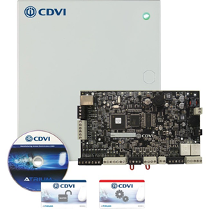 CDVI A22 Toegangscontrolesysteem, deur - Deur - 10000 Gebruiker(s) - 2 Deur(en) - 1.22 km bereik - Serieel - 120 V AC