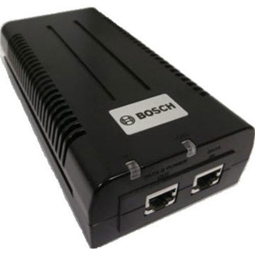 95 W midspan voor gebruik binnenshuis voor AUTODOME 7000 en MIC IP-camera's met of zonder straler - 1 Ethernet Inputpoort(en) - 1 PoE Outputpoort(en)