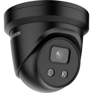 Hikvision Pro IP Turret Camera External 4mp 2.8mm Fixed Lens IR 30m Dc12v-Poe Zwart